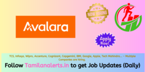 Avalara Off Campus Drive - Tamilanalerts.in