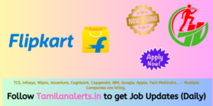 Flipkart Off Campus Drive - Tamilanalerts.in