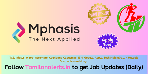 Mphasis Off Campus Drive - Tamilanalerts.in
