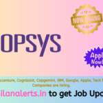 Synopsys Off Campus Drive - Tamilanalerts.in