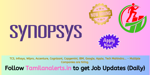 Synopsys Off Campus Drive - Tamilanalerts.in