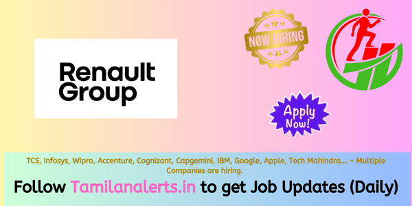 Renault Group Off Campus Drive - Tamilanalerts.in