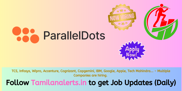 paralleldots Off Campus Drive - Tamilanalerts.in