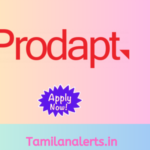 Prodapt Off Campus Drive - Tamilanalerts.in