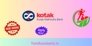 kotak Off Campus Drive - Tamilanalerts.in